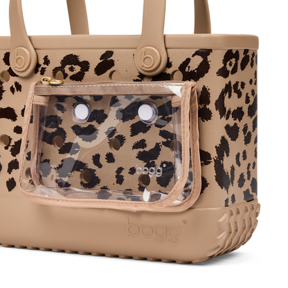 Bitty Bogg Bag - Camel/ Hot Cocoa Leopard