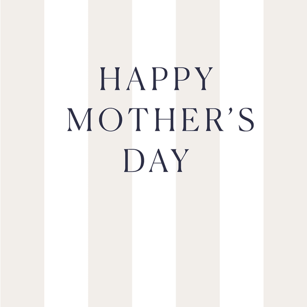 Mother's Day Stripes Greeting Card View 2
