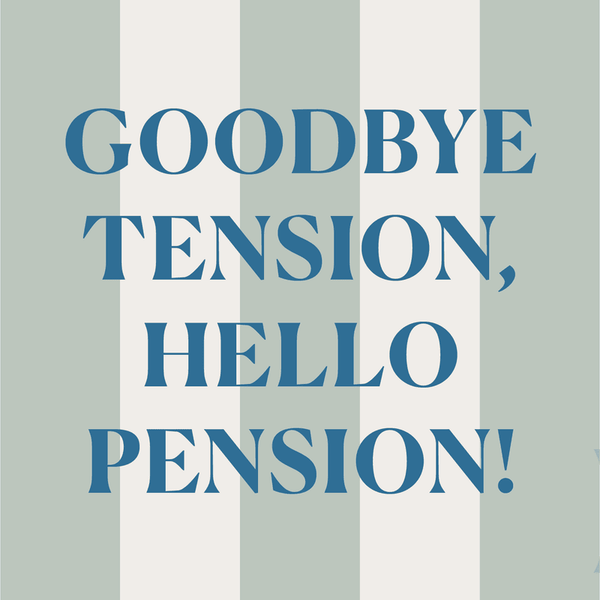 Hello Pension Greeting Card View 2
