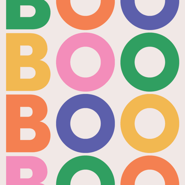 Boo Greeting Card View 2
