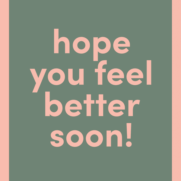 Feel Better Soon Greeting Card View 2
