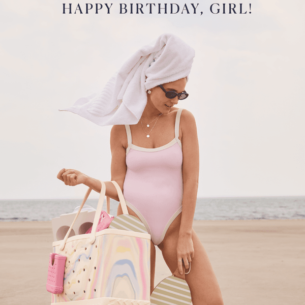 Happy Birthday Beach Greeting Card View 2
