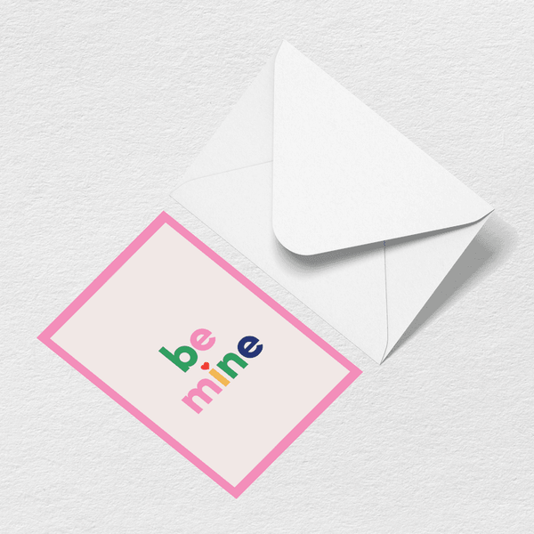Be Mine Greeting Card View 1
