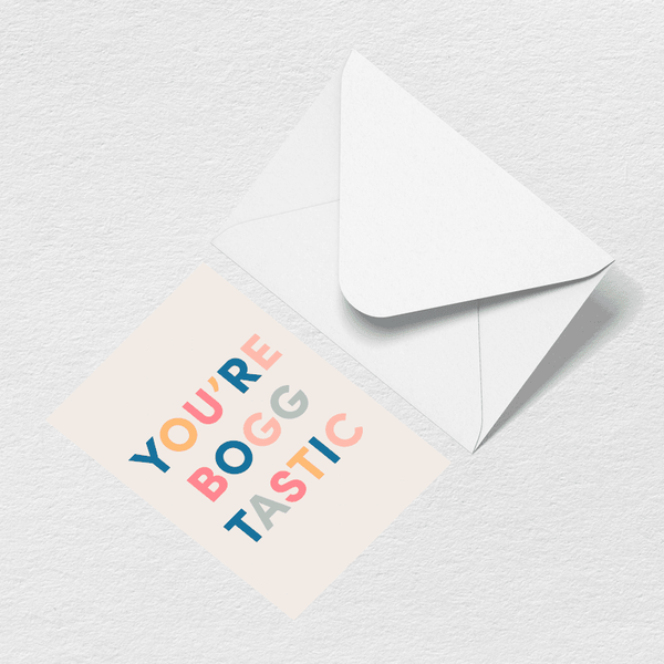 You're Boggtastic Greeting Card View 1
