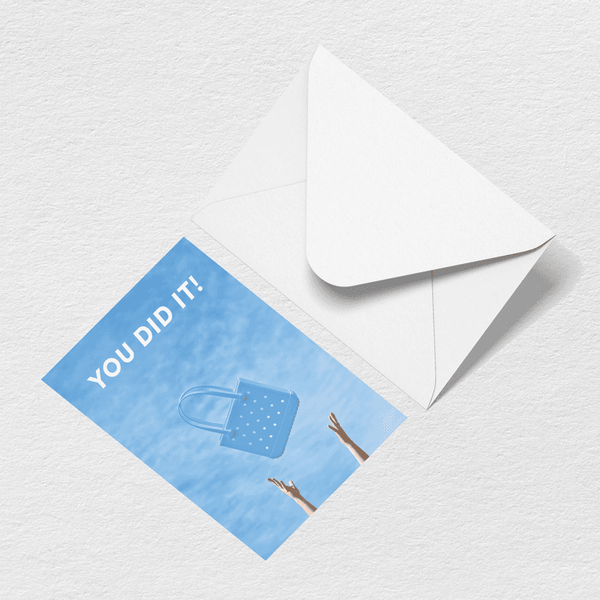 Graduation You Did It Greeting Card View 1
